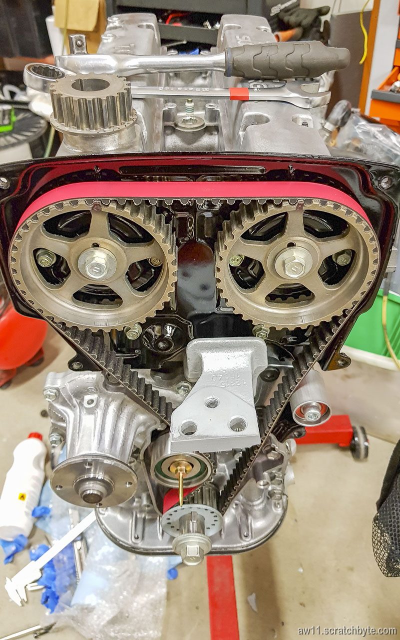 Timing belt and timing marks Ghost XI