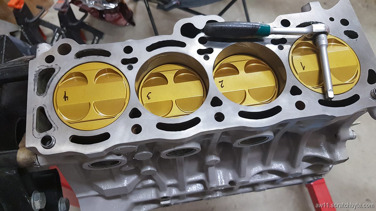 Pistons are in Ghost XI